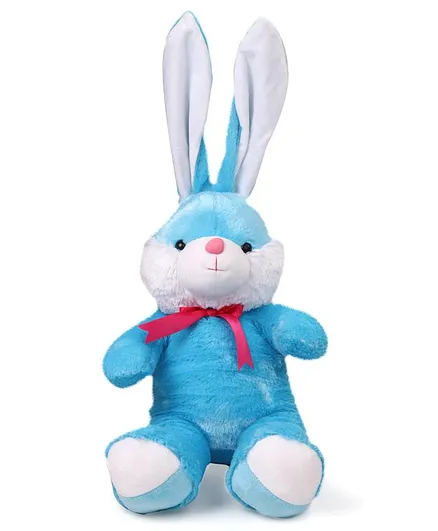 Benny & Bunny Rabbit Soft Toy Blue - Height 50 cm