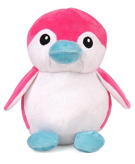 Benny & Bunny Penguin Soft Toy Pink - Height 19 cm