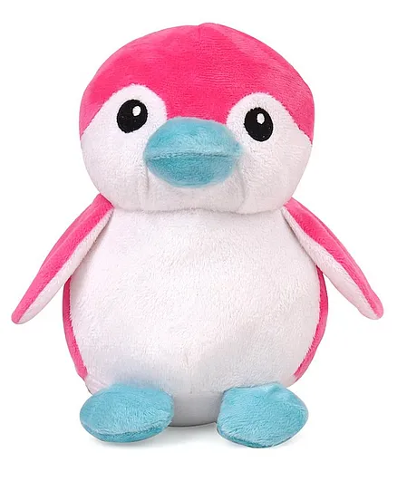 Benny & Bunny Penguin Soft Toy Pink - Height 19 cm