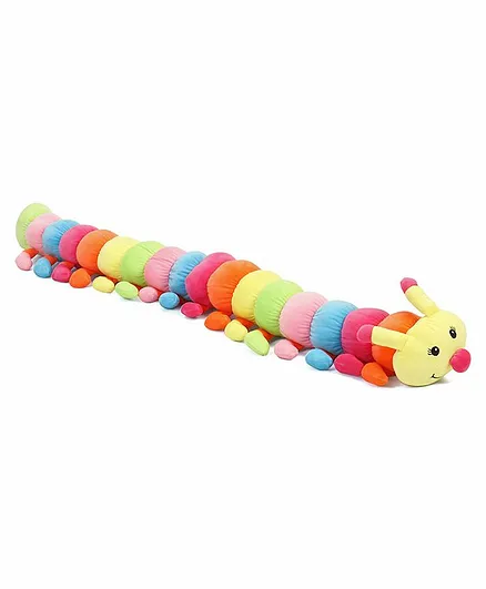 Benny & Bunny Caterpillar Soft Toy Multicolour - Length 100 cm