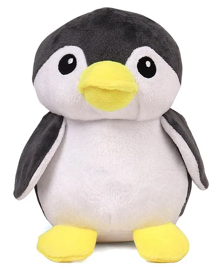 Benny & Bunny Penguin Soft Toy Grey - Height 19 cm