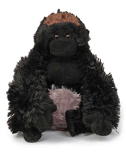 Wild Republic Mini Gorilla Black - Height 18.5 cm