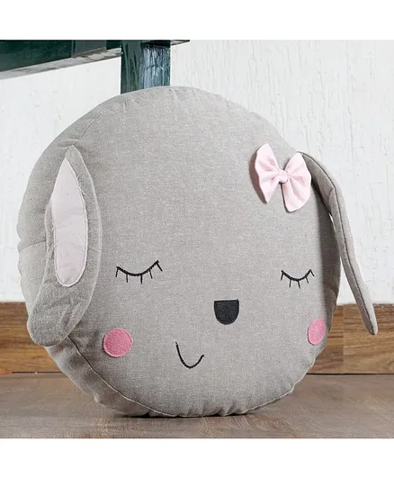 My Gift Booth Puppy Shaped Cushion - Grey