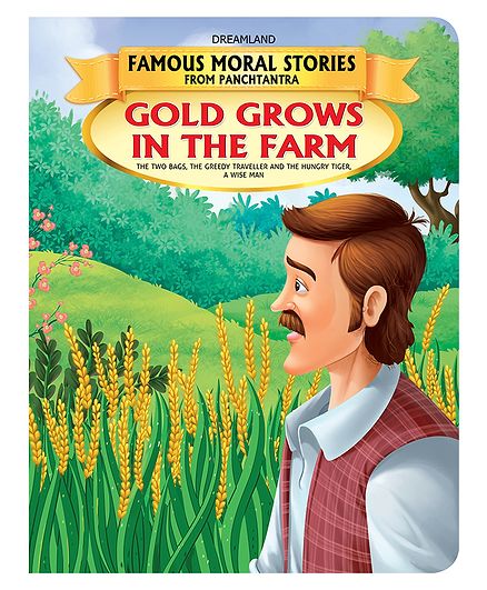 Gold Grows In The Farm Story Book - English
