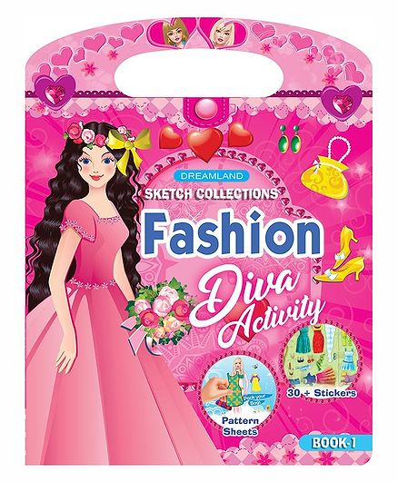 Fashion Diva Activity Book 1 - English