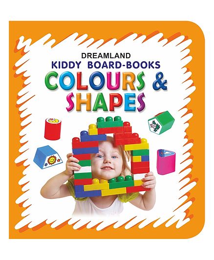 Kiddy Board Book Colours & Shapes - English