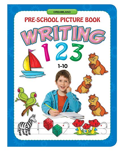 Picture Writing 123 Book - English