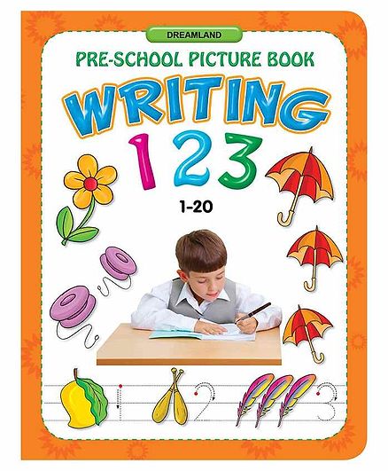 Picture Writing 123 Book - English