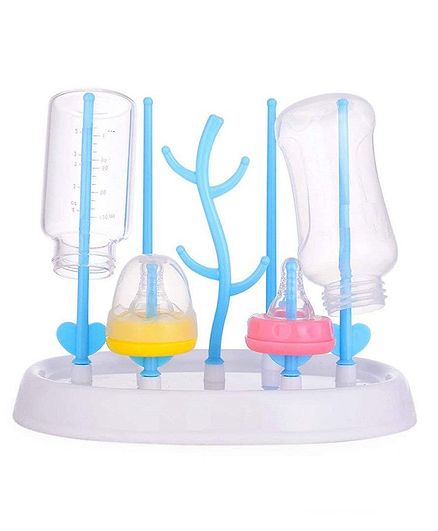 Syga Baby Bottle Drying Rack - Blue