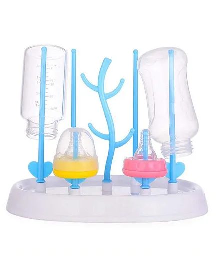 Syga Baby Bottle Drying Rack - Blue