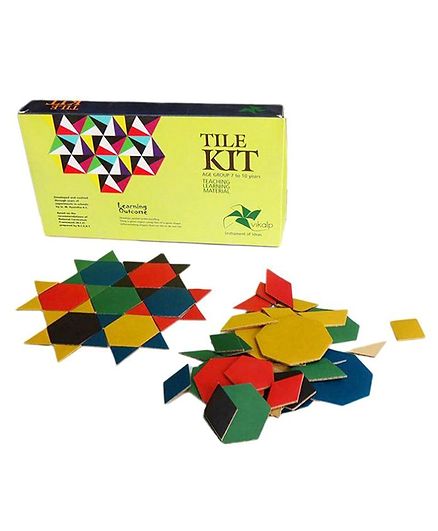 Vikalp Ecofriendly Tile Floor Puzzle Multicolour 220 Pieces Vikalp Eco Friendly Tile Floor Puzzle Multicolour 220 Pieces