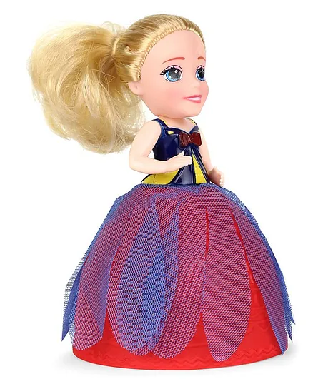 Cupcake Gelato Surprise Doll Blue & Red - Height 16.5 cm