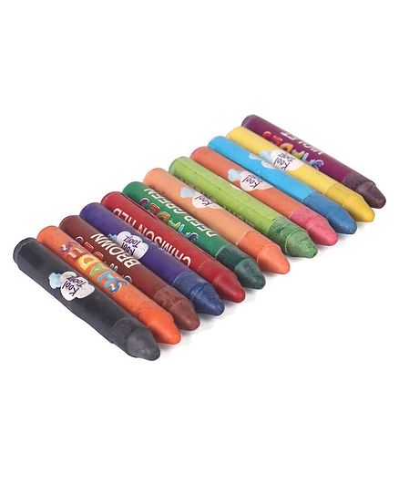 Kores Shades Wax Crayons - 12 Colours