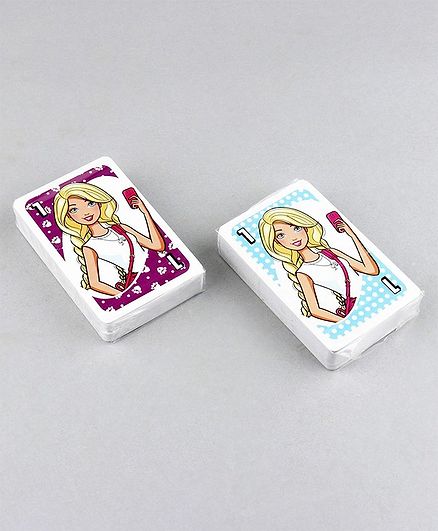 Barbie Uno Cards - Multicolor