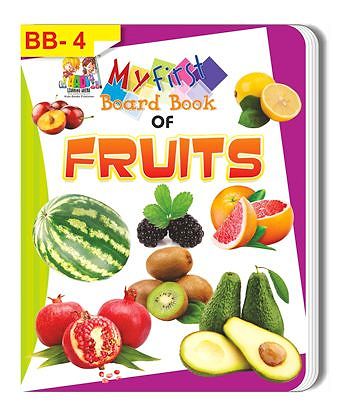 My First Board Book of Fruits - English