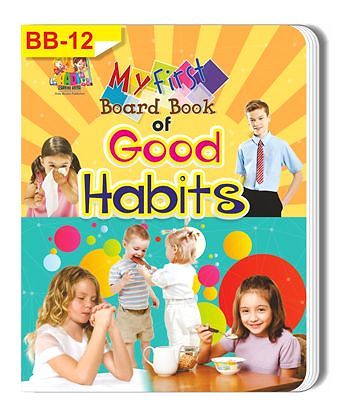 Good Habits Themed Board Book - English