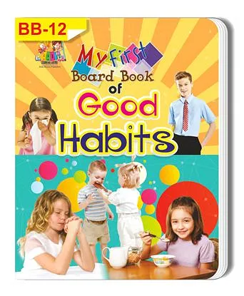 Good Habits Themed Board Book - English