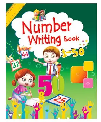 Number Writing Book - English