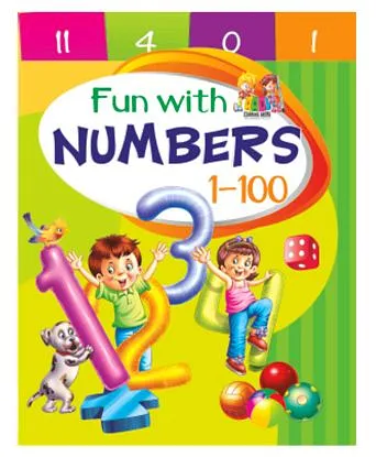 LKG Book Fun With Numbers 1 to 100 - English