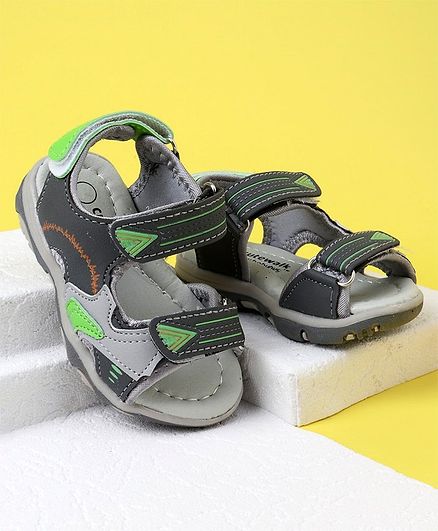 Cute Walk by Babyhug Floaters - Grey Green