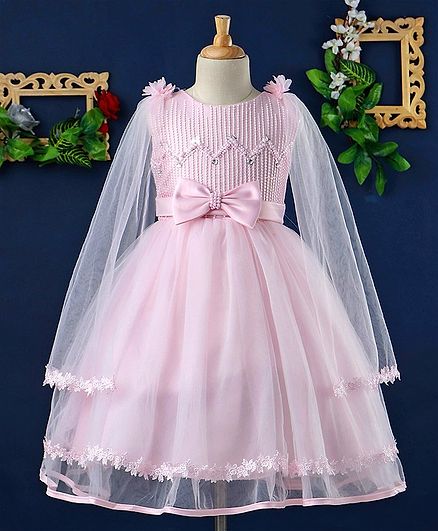 Mark & Mia Pearl Embellished Sleeveless Dress - Light Pink