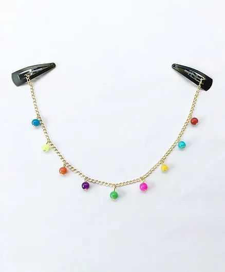 Lime By Manika Crown Chain - Multicolor