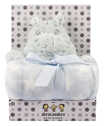 Abracadabra Blanket & Soft Toy Set - Blue