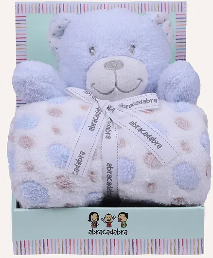 Abracadabra Blanket & Soft Toy Set - Blue