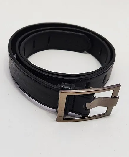 Kid-O-World Broad Buckle Belt - Black
