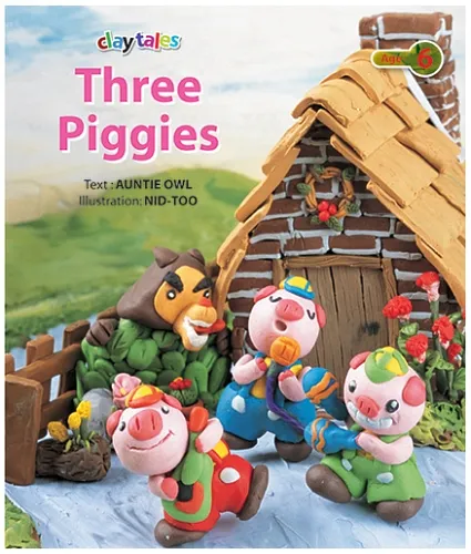 Macaw - Clay Tales Three Piggies