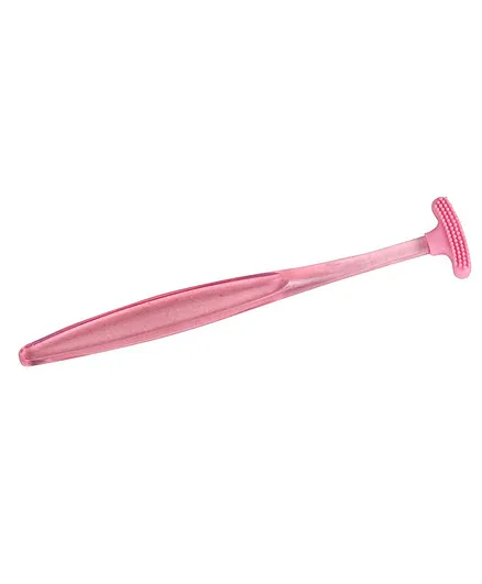 Ladybug Tongue Cleaner - Pink