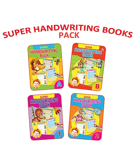 Dreamland Super Handwriting Books Pack - 4 Practice Book