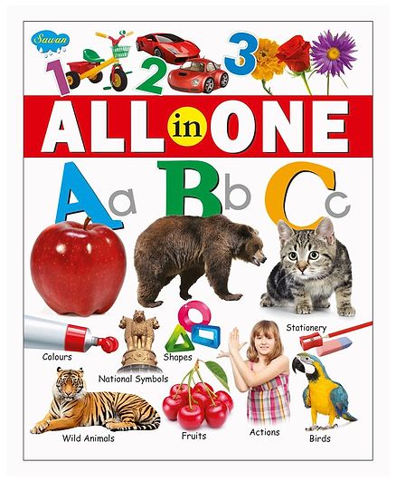 Sawan Jumbo All in One Picture Book - English