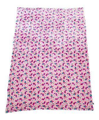Mee Mee Cuddle Up Reversible Baby Blanket Butterfly Print - Pink