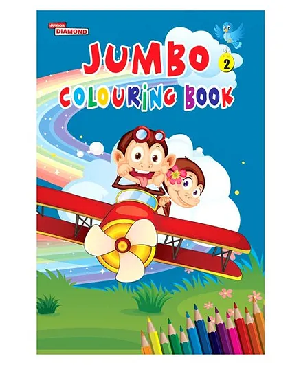 Jumbo Colouring Book - English