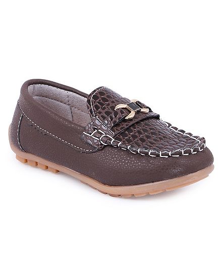 Passion Petals Moccasins - Brown