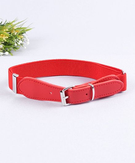 Babyhug Solid Belt - Red