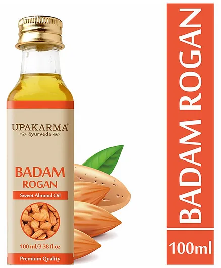 Upakarma Ayurveda’s Badam Rogan Sweet Almond Oil - 100 ml