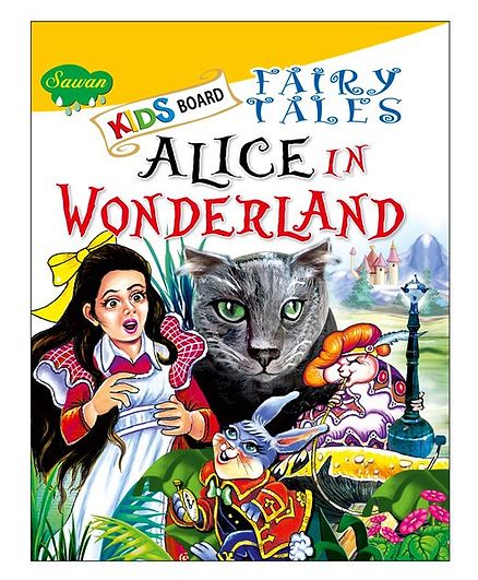 Kids Board Fairy Tales Alice in Wonderland - English