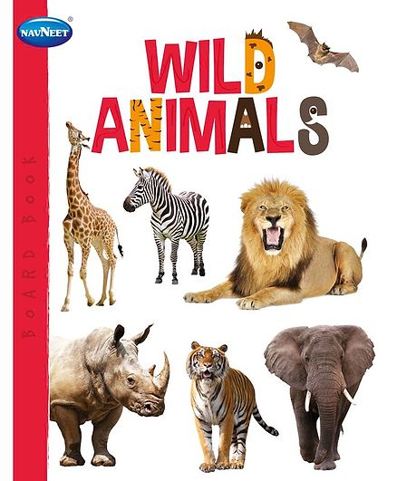 My First Board Book Wild Animals - English