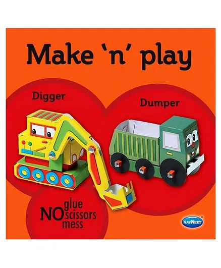 Make N Play Digger & Dumper Models - English