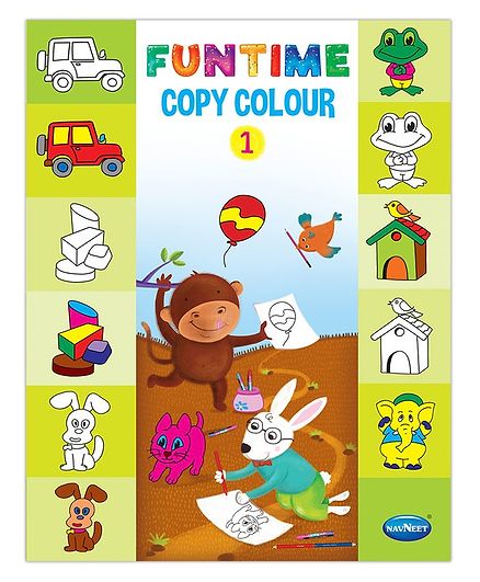 Funtime Copy Colour Book 1 - English