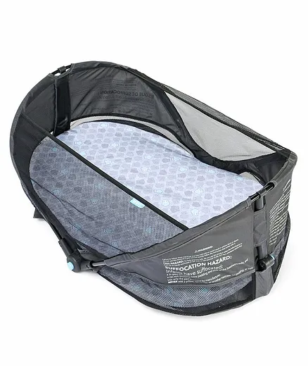 Munchkin Fold And Go Bassinet - Grey