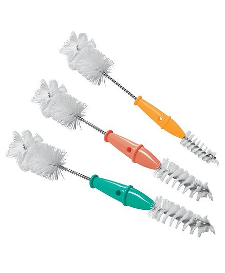 Pur 2 in 1 Bottle and Nipple Cleaning Brush - (Colour May Vary)