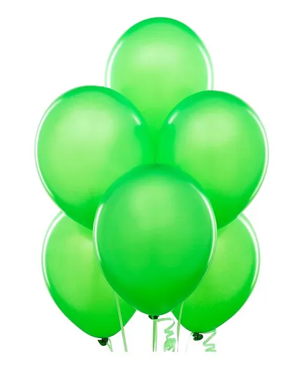 Toy Jumble Solid Pack of 35 Plain Green Balloons for Decorations and Parties Balloon (Green, Pack of 1)