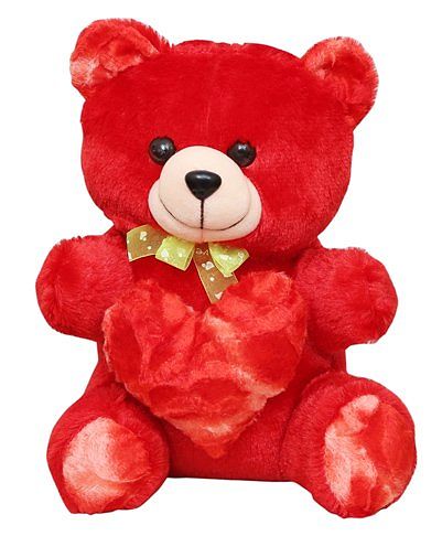 Harry & Honey Teddy Bear Red - 27 cm