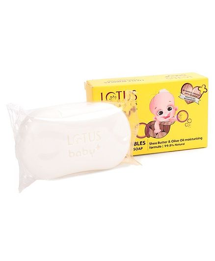 Lotus Herbals Baby Plus Little Bubbles Gentle Bathing Soap - 75 grams