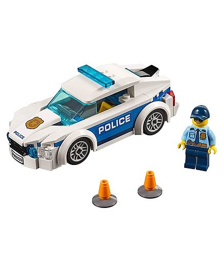 Lego City Police Patrol Car Building Set - 92 Pieces-60239