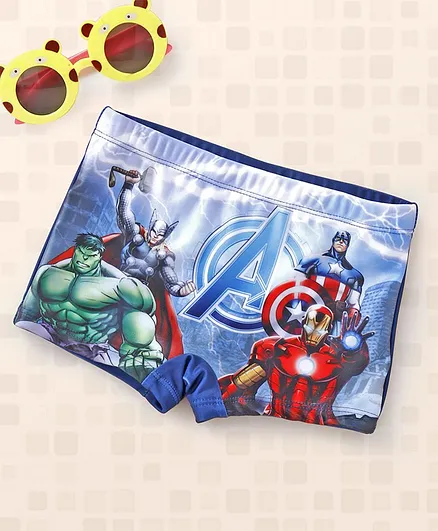 Marvel Avengers Swimming Trunks - Blue