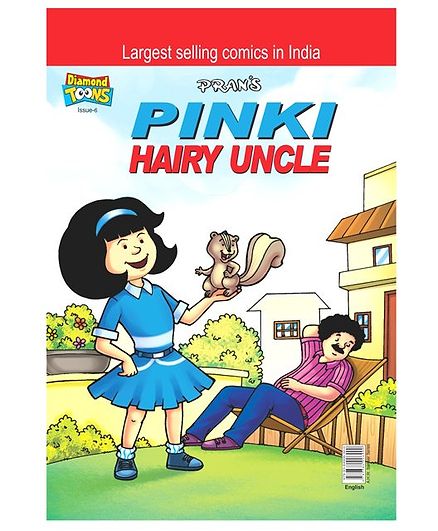 Pinki Hairy Uncle Comic Book - English